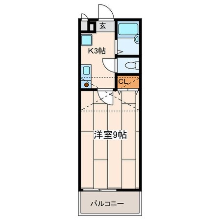 ハイツＢ．Ｐの物件間取画像